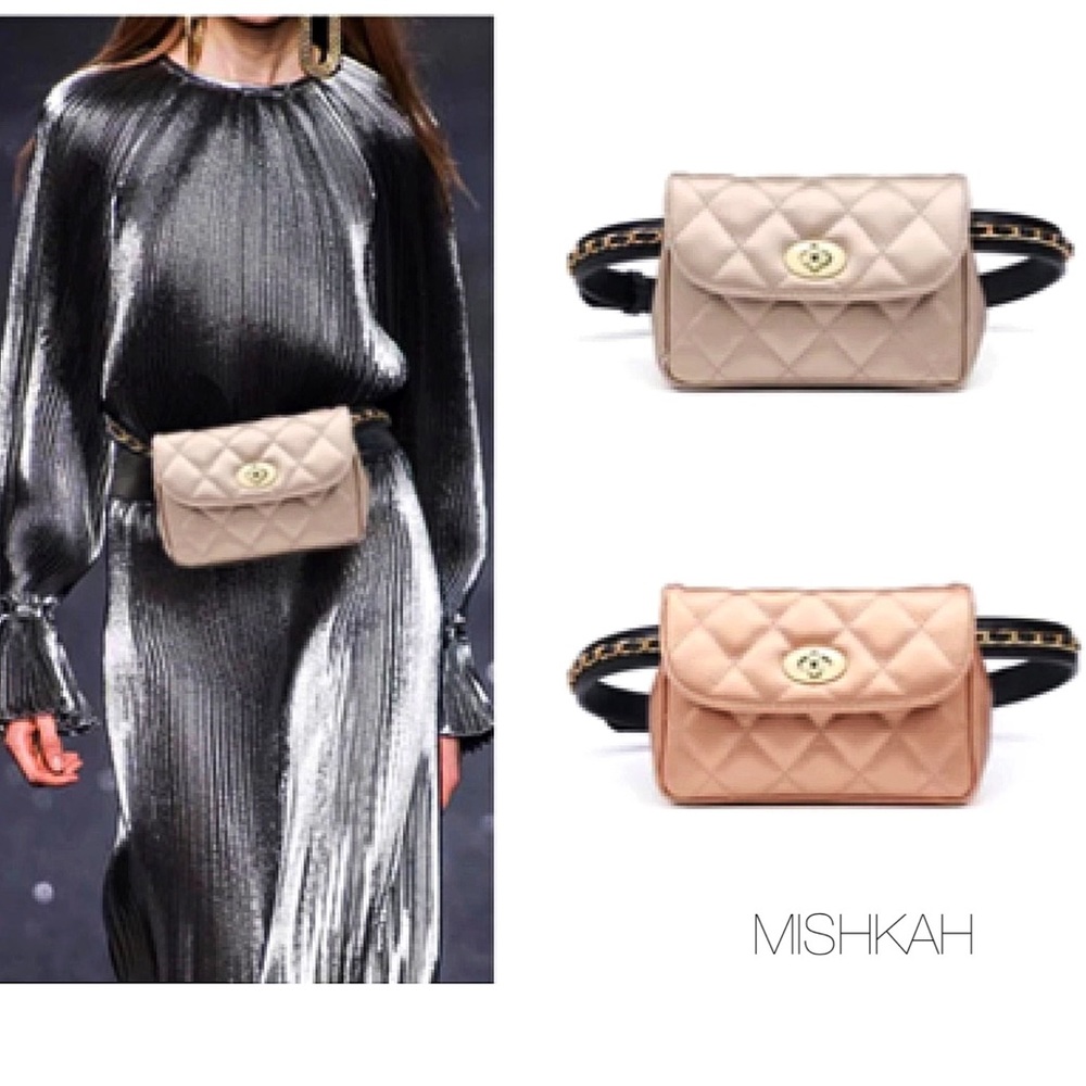 Just In🎉Women’s Stylish Nude/Pink Fanny Pack